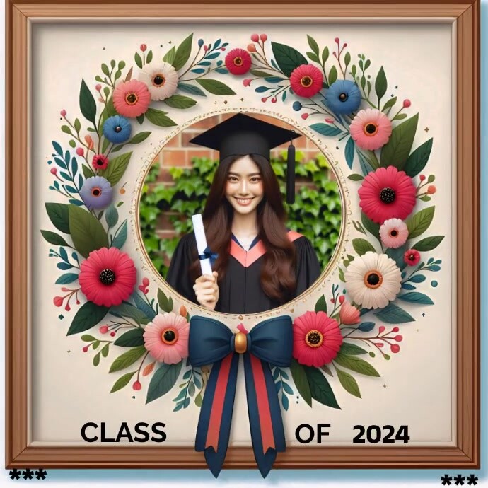 Graduation frame Template | PosterMyWall