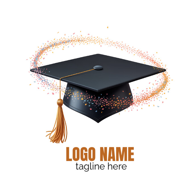 Copy of Graduation hat logo | PosterMyWall