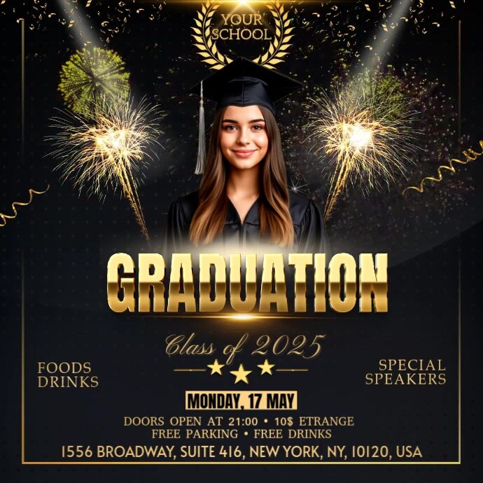 Copy of Graduation Instagram Post | PosterMyWall