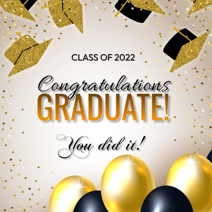 Copy of Graduation Instagram Post | PosterMyWall