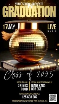 graduation party reel Template | PosterMyWall