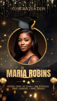 Graduation Instagram Story Instagram-verhaal template