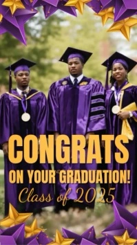 Graduation Instagram Story template