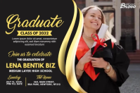 Graduation Invitation Video Template Etiqueta