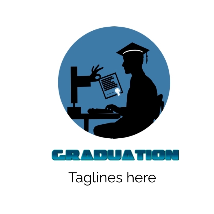 graduation logo Template | PosterMyWall