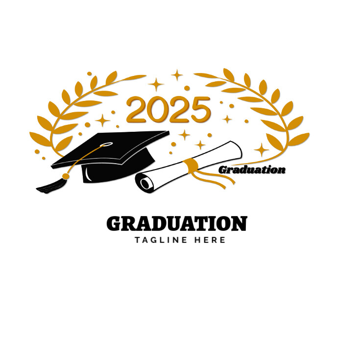 Graduation logo Template | PosterMyWall