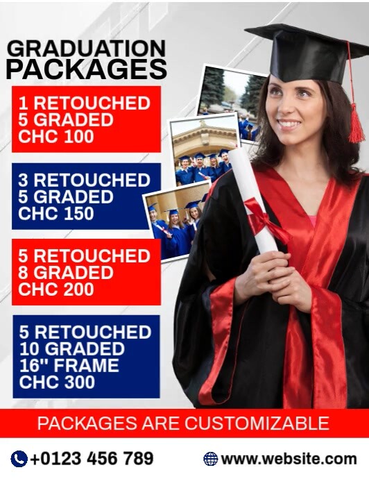 Graduation Package Ads Template | PosterMyWall