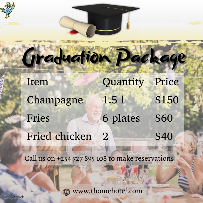 Graduation package Template | PosterMyWall