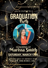 graduation party (1) A1 template