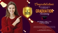 Graduation Party Blog Header template