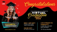 Graduation Party Blog Header template
