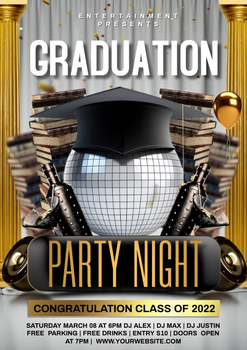graduation party Template | PosterMyWall