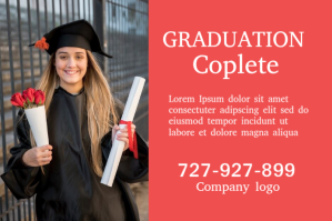 Graduation party ป้าย template
