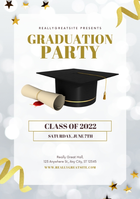 GRADUATION PARTY Template PosterMyWall