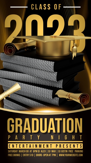 Graduation party Template | PosterMyWall