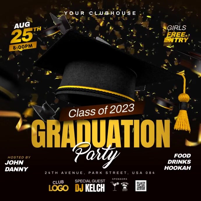 graduation party Template | PosterMyWall