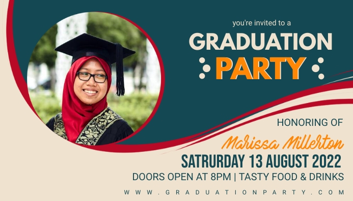 Graduation party Template | PosterMyWall