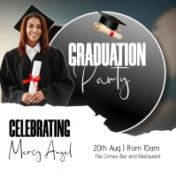 graduation party Square (1:1) template