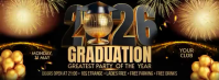 Graduation Party Facebook Cover Photo Video Facebook-Cover template