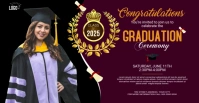 Graduation Party Facebook Event Cover template