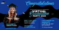 Graduation Party Facebook Event Cover template