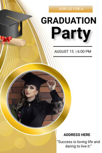 graduation banner card template | PosterMyWall