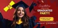 Graduation party invitation template
