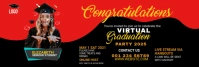 Graduation Party LinkedIn Banner LinkedIn-banner template