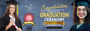 Graduation Party Template Tumblr Banner