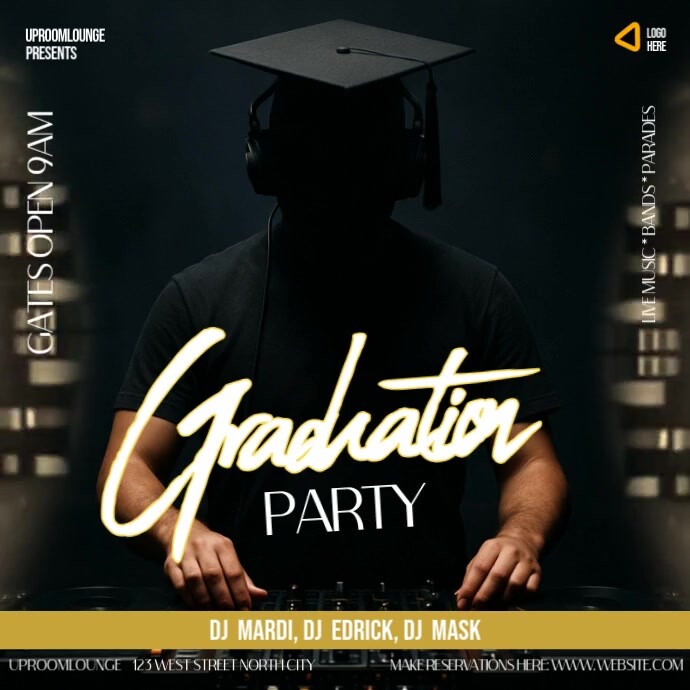 Graduation Party template | PosterMyWall