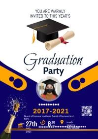 Graduation Party Template A5