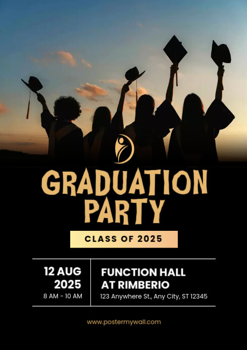 graduation party template | PosterMyWall