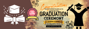 Graduation Party Template Twitter 标题