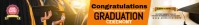 Graduation Party Template Banner para Etsy