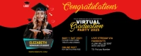 Graduation Party Twitch Banner template
