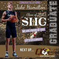 Graduation Post Template | PosterMyWall