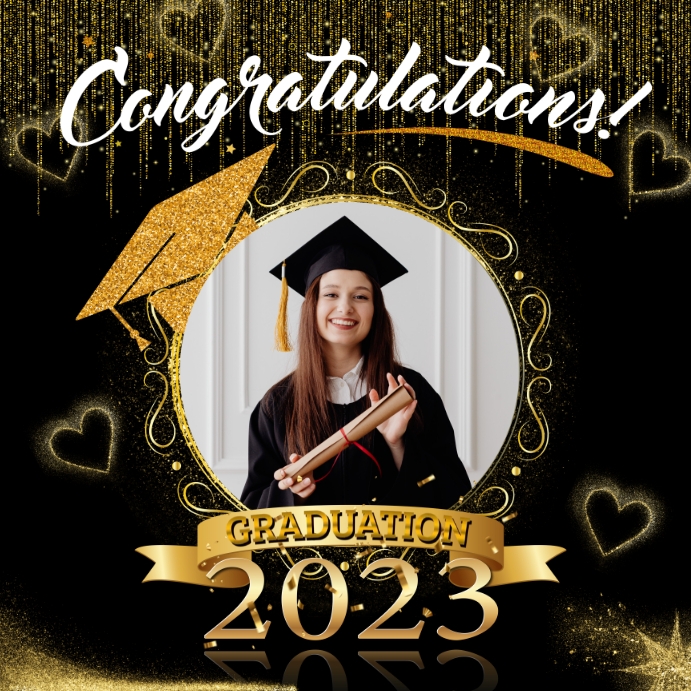 Graduation Post Template | PosterMyWall
