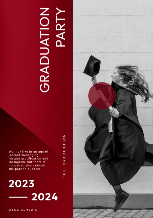 GRADUATION POSTER Template | PosterMyWall