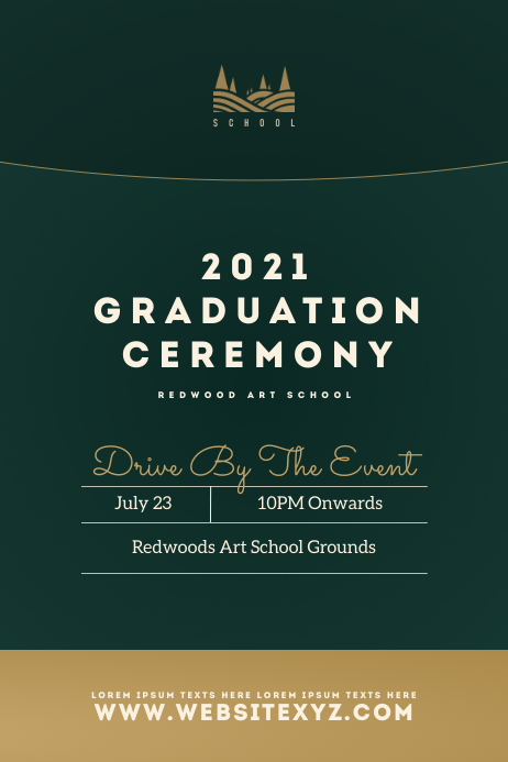 Graduation Poster Elements Copy of Graduation Poster | PosterMyWall