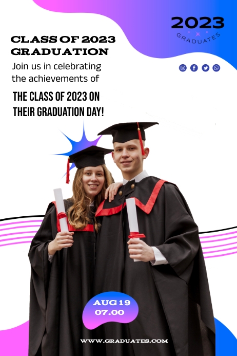 Graduation Poster Elements Copy of GRADUATION POSTER | PosterMyWall
