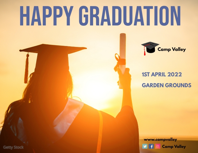 GRADUATION POSTER Template PosterMyWall