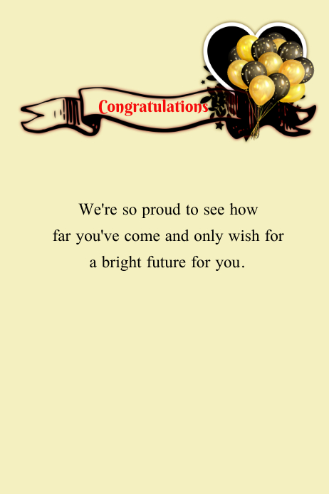 Copy of Graduation Poster | PosterMyWall