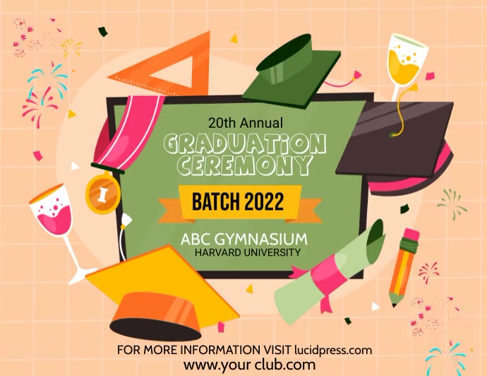 graduation poster Template PosterMyWall