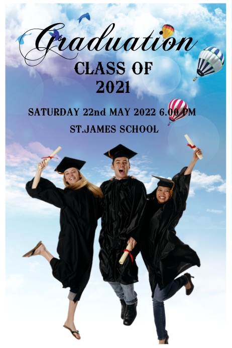 GRADUATION POSTER Template | PosterMyWall