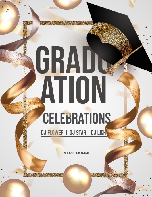 graduation poster Template | PosterMyWall