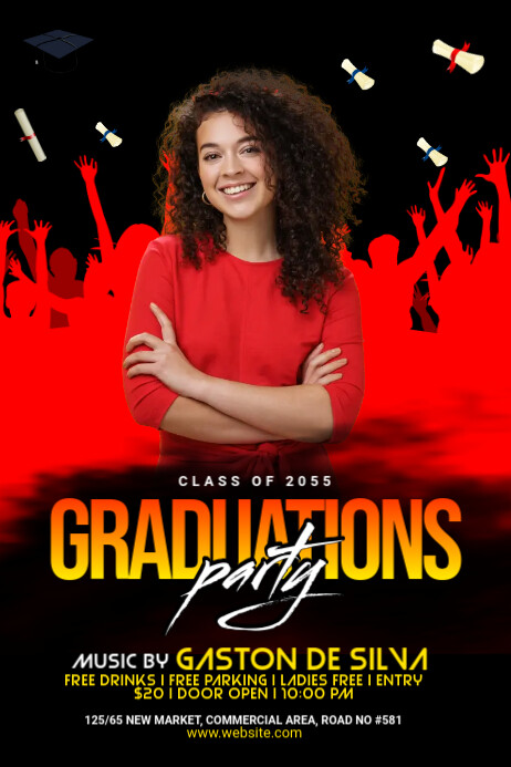 Graduation Poster Template | PosterMyWall