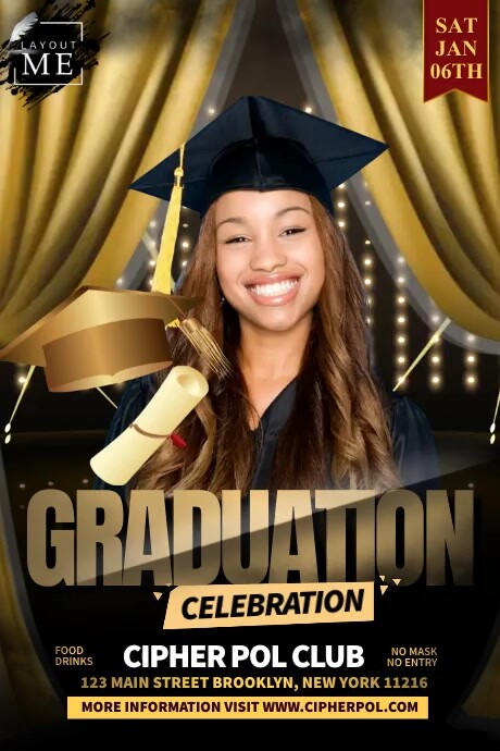 Copy of Graduation Poster Video | PosterMyWall
