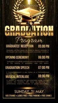 Graduation Template Design | PosterMyWall