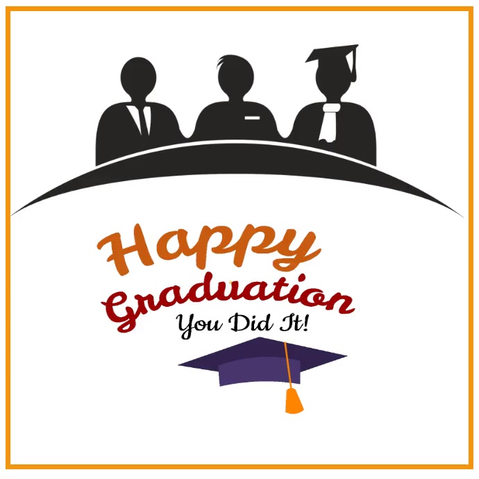 Graduation Program Template | PosterMyWall