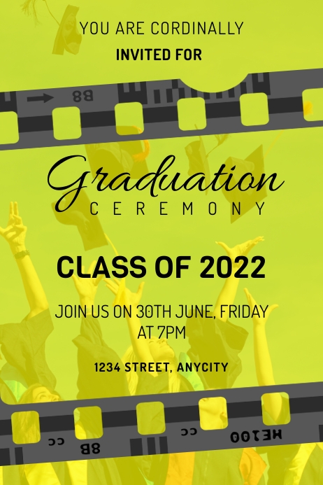 Copy of Graduation Program Poster | PosterMyWall